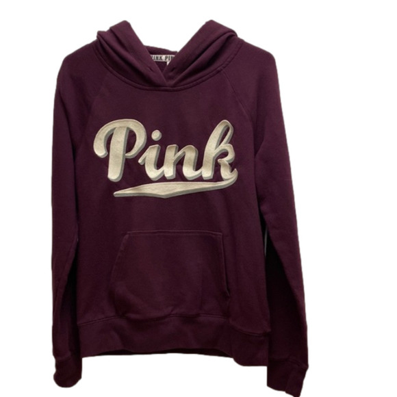 PINK Victoria's Secret Tops - Pink Victoria’s Secret hoodie woman’s size medium long sleeve hooded sweatshirt